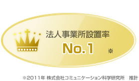 クリクラは事務所・店舗でも多くの方に選ばれて設置率NO.1